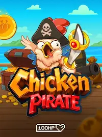 Chicken Pirate crash game at JUANCLUB COM
